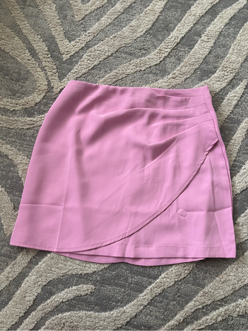 Women’s Pink Wrap-Front skirt